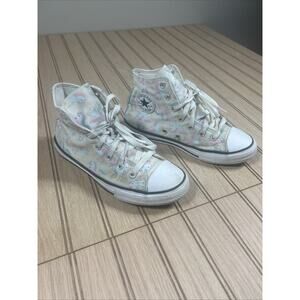 CONVERSE All Star Chuck Taylor Unicorn Juniors High Top Size 3 Pre Owned